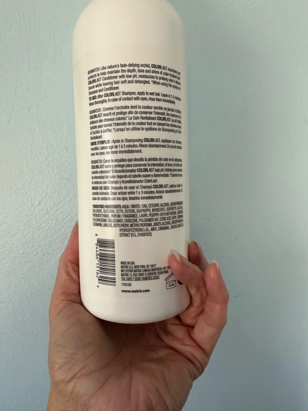Matrix Biolage ColorLast Conditioner 33.8oz Liter NEW Color-Treated Hair Salon
